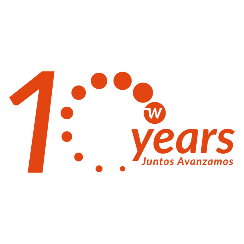 juntos 10 year logo