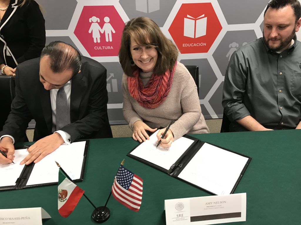Point West signing partnership with Mexico Consulate